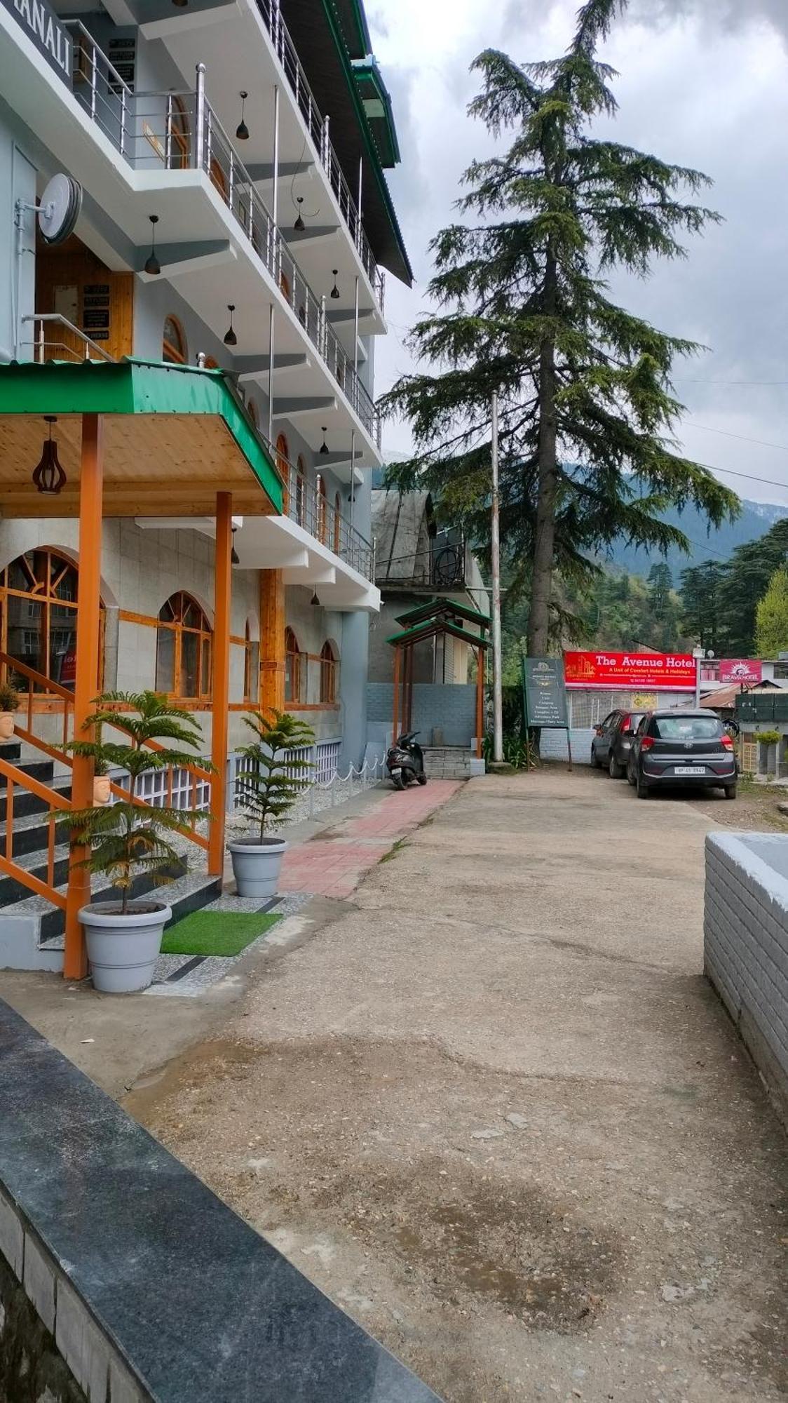 The Avenue Hotel , Manali A River Side Hotel מראה חיצוני תמונה